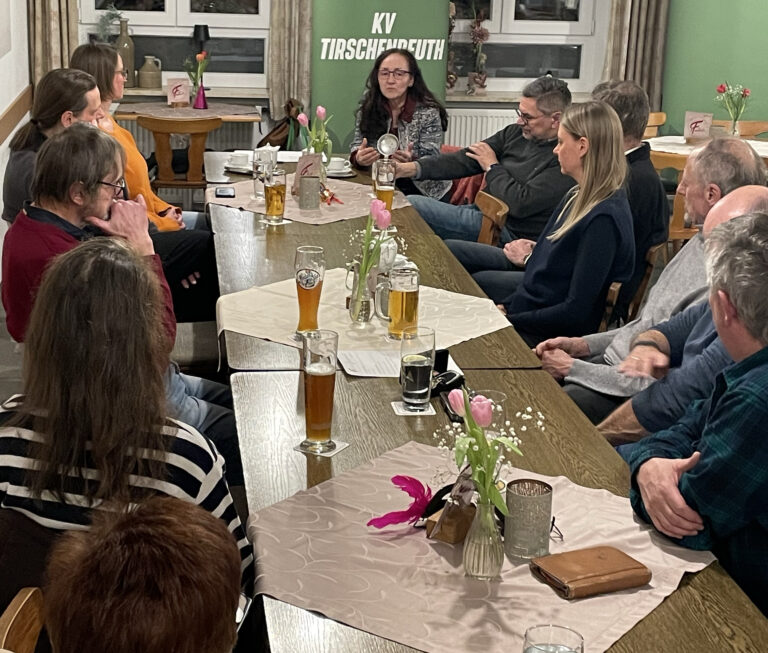 Diskussion mit der Direktkandidatin