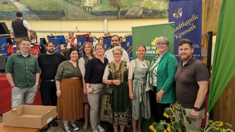 Wiesenfest: Mut zur Veränderung und klar gegen Populismus